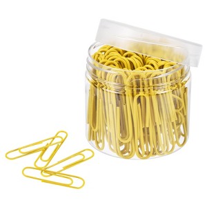 Unique Bargains Medium Metal Prevent Tearing Pages Home Office Paper Clip 100 Pcs - 1 of 4
