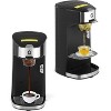 Single Serve Coffee Maker, Small K Pod Coffee Machine for Ground & Tea Bag,Hot&Iced Coffee Maker with 18.6 Oz Water Tank, Adjustable Drip Tray - 2 of 4