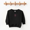 The Juniper Shop SmileyWorld Embroidered Be Good Do Good Smiley Toddler Sweatshirt - 2 of 4
