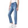 Angels Forever Young Women's 360 Sculpt Mid-Rise Straight Ankle Jeans - 3 of 3