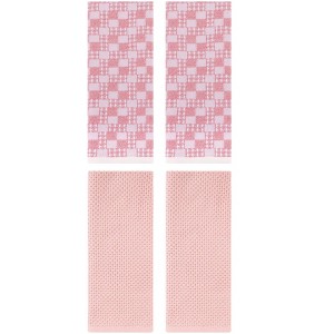 REGALWOVEN 4 Pcs Soft Absorbent Comfortable Waffle Design Hand Towel - 1 of 4