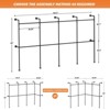 Besiost Corner Wall Mounted Closet System, Pipe Clothing Rack with Hanging - 3 of 4