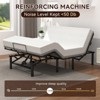 DOMETOUR Queen Adjustable Bed Base: Head/Foot Incline, Quiet Motor, Zero Gravity, Dual USB, Remote with Memory Keys - 4 of 4