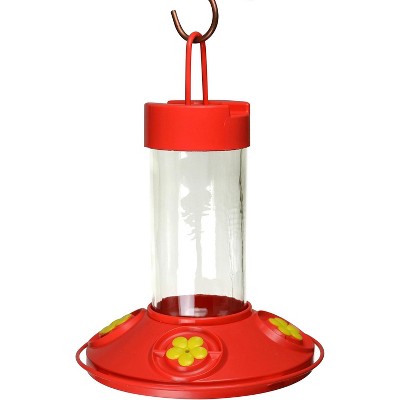 Songbird Essentials Red/Yellow  Dr JB's Hummingbird Feeder - 16 Ounces