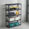 ROOMTEC 5 Tier Heavy Duty Metal Storage Shelves, Adjustable Standing Storage Shelf Units Rack (72"H x 47.2"W x 17.7"D) - 2 of 4