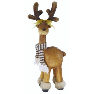Design Toscano Santa's Second Team Holiday Reindeer Statue: Zoey - 1 of 4