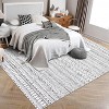 Rug Washable Modern Large Area Rug for Living Room Bedroom  Indoor Rug Non-Slip Living Room Rug - 2 of 4