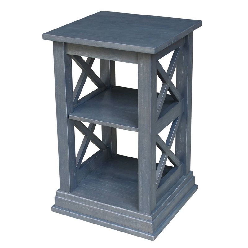 Hampton Accent Table with Shelves - International Concepts, 1 of 11