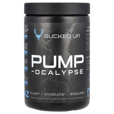 Bucked Up Pump-Ocalypse, Blue Raz, 13.69 oz (359.85 g)