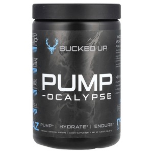 Bucked Up Pump-Ocalypse, Blue Raz, 13.69 oz (359.85 g) - 1 of 2