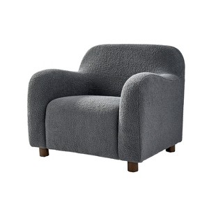 Klaudius 35" Wide Boucle Upholstered Armchair | HULALA HOME - 1 of 4