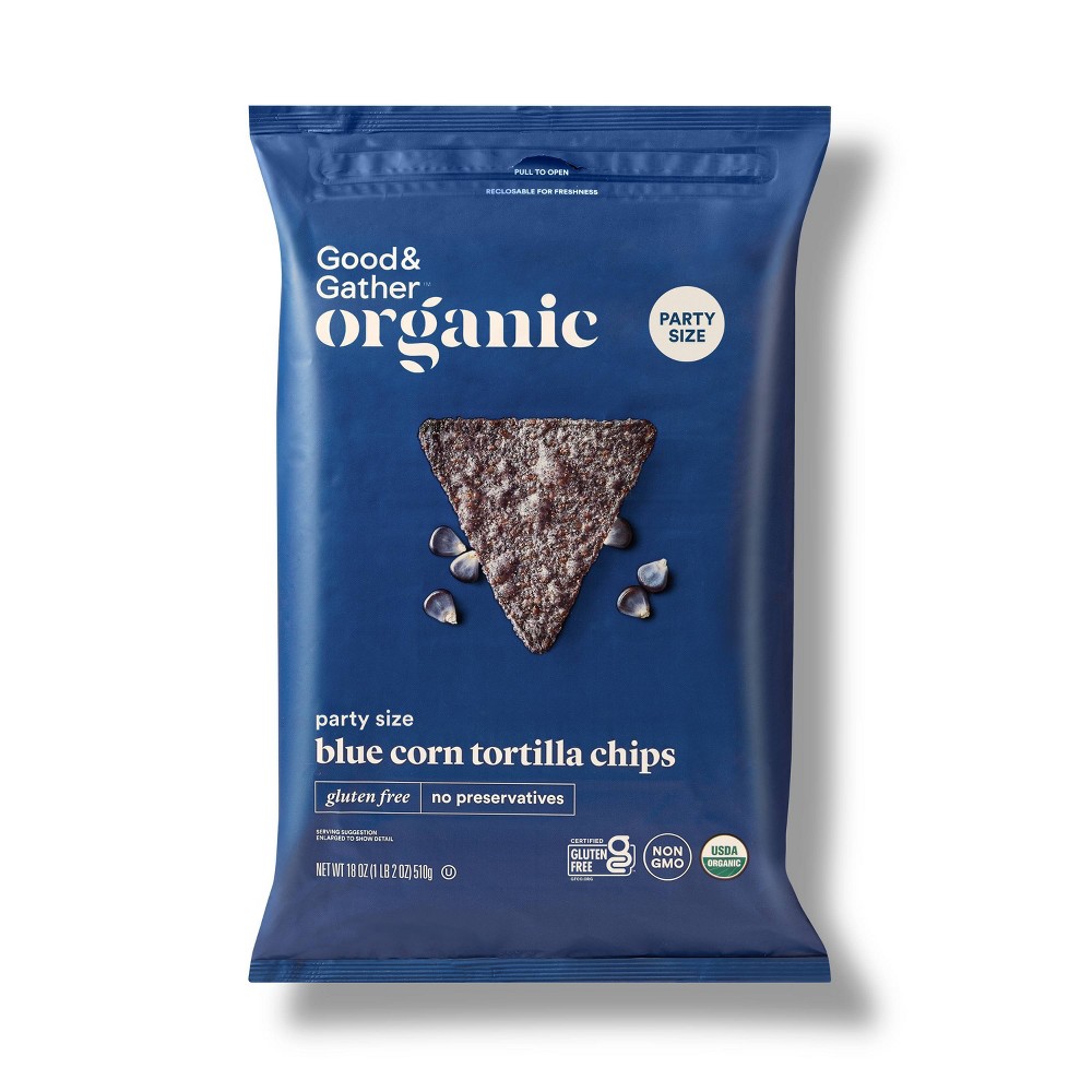 BLUE CORN TORTILLA CHIPS