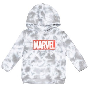 Marvel Comics Iconic Logo Fleece Pullover Hoodie Toddler to Big Kid - 1 of 4