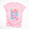 Simply Sage Market Boho Sunshine State Of Mind Flowers Short Sleeve Tee - 2 of 4