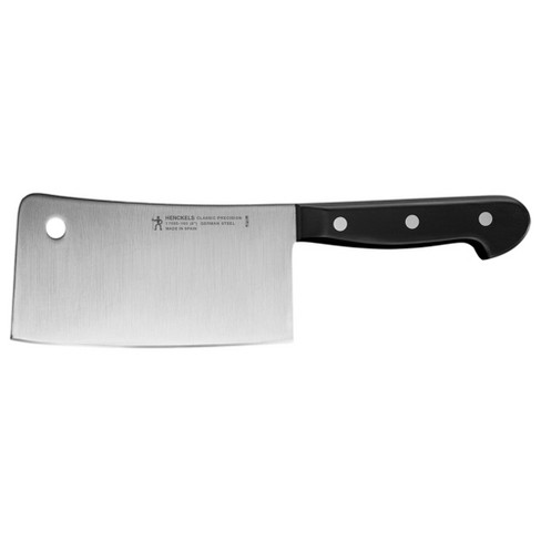 Juvale Meat Cleaver, Heavy Duty Knife with Solid Wood Handle
