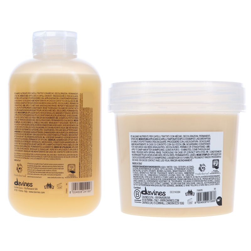 Davines NOUNOU Nourishing Shampoo 8.45 oz & NOUNOU Nourishing Conditioner 8.82 oz Combo Pack, 4 of 9