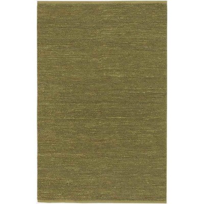 Mark & Day Prato 8'x11' Rectangle Woven Indoor Area Rugs Olive Green: Handmade Jute, Stain-Resistant, Low Pile