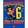 Boy's LEGO® Awesome Rock Star Birthday 6 T-Shirt - 2 of 4