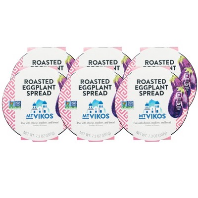 Mt Vikos Roasted Eggplant Spread - Case of 6/7.3 oz