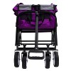 VYNXARIA Minimeetall Strap Collapsible Foldable Wagon Cart with strapping system, Beach Wagon , Utility Cart , Utility Wagon Grocery Cart,purple - 4 of 4