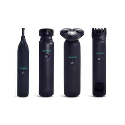 Mowbie Men's Detail Trimmer: Battery-Powered, For Ear, Nose, Eyebrows