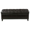 Juliana Tufted Faux Leather Storage Ottoman - Christopher Knight Home - 2 of 4