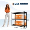 Acekool 3-Tier Steel Storage Rack - 36"W×16"D Adjustable Shelves, 770lb/Shelf Capacity for Garage, Pantry & Basement Organization - 3 of 4