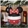 Gemmy Disney Magic Holiday Minnie Mouse Inflatable Ornament 18-inch - 2 of 4