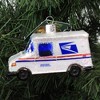 Old World Christmas 2.25 In Usps Mail Truck Couriers Postal Tree Ornaments - 3 of 3