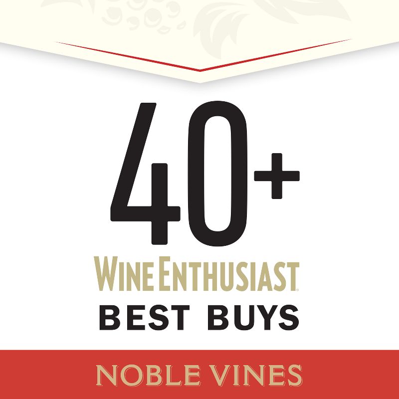 Noble Vines Pinot Noir Red Wine - 750ml Bottle, 5 of 10