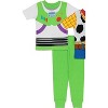 Disney Toy Story Toddler Boy's 4-Piece Cotton Pajama Set - 2 of 4