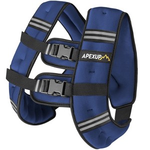 HOMLUX 30lbs Unisex Weighted Vest Fitness Gift for Men Women Strength Training Running Workout Equipment - 1 of 4