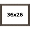 PosterPalooza | Museum Brown Picture Frame - UV Acrylic, Backing Board, Hanging Hardware Included - 2 of 4