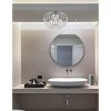 Elegant Lighting Kylie 14 inch flush mount in chrome - 2 of 4