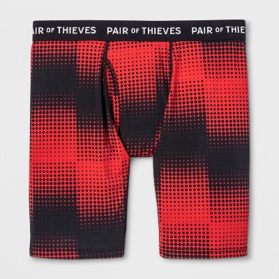 Pair of Thieves Men's SuperFit Long Boxer Briefs- Red L – Target Inventory  Checker – BrickSeek