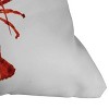 Deny Designs Artume Studio Watercolor Lobster Square Indoor Throw Pillow - 3 of 4