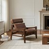 Art Leon Leather Lounge Chair - 3 of 4