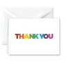 Paper Frenzy Rainbow Thank You Note Cards and Envelopes - 25 pack - 3 of 4