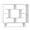 Geometric Bookcase with Anti-Tipping Kit and Storage Shelving Unit - 4 of 4