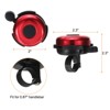Unique Bargains Aluminum Loud Clear Sound Classic Scooters Bicycle Bells 2.3" - 2 of 4