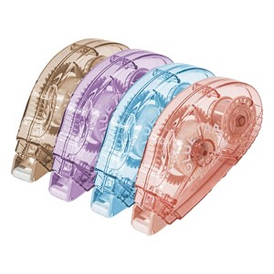 Itopfox Glue Tape for Scrapbooking, 4 Pcs Double Sided Tape Roller for Crafts, Tape Runner, Junk Journal Supplies, Scrapbook Supplies & Craft, Photo - 1 of 4