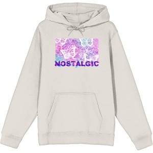 Chrome Baddie Y2K Trend Butterflies and Cassette Tape Adult Long Sleeve Hoodie - 1 of 2