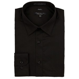 Marquis Men's Long Sleeve SLIM FIT Dress Shirt - 1 of 4