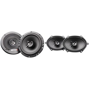 MB Quart Discus DK2-168 6x8 Inch Coax Speakers with DK2-116 6.5 Inch Coax Speakers - 1 of 4