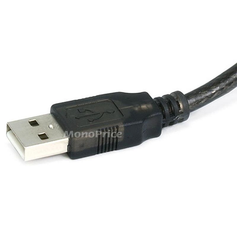 Monoprice USB 2.0 Cable - 49 Feet - Black | USB Type-A to USB Type- B, Active, 28/24AWG, 2 of 5