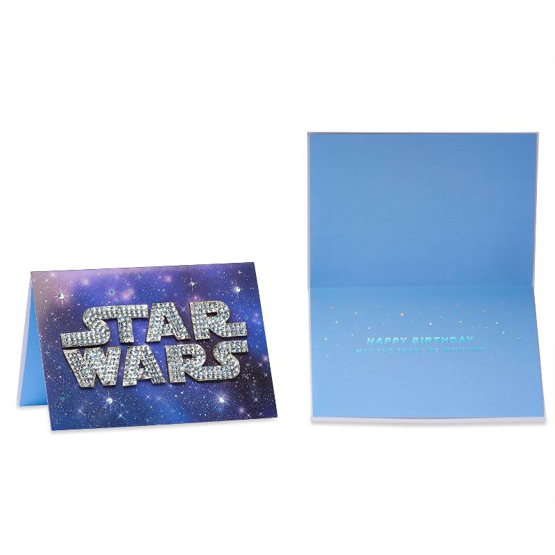 3ct Birthday Cards Star Wars Logo Yoda - PAPYRUS, 4 of 6
