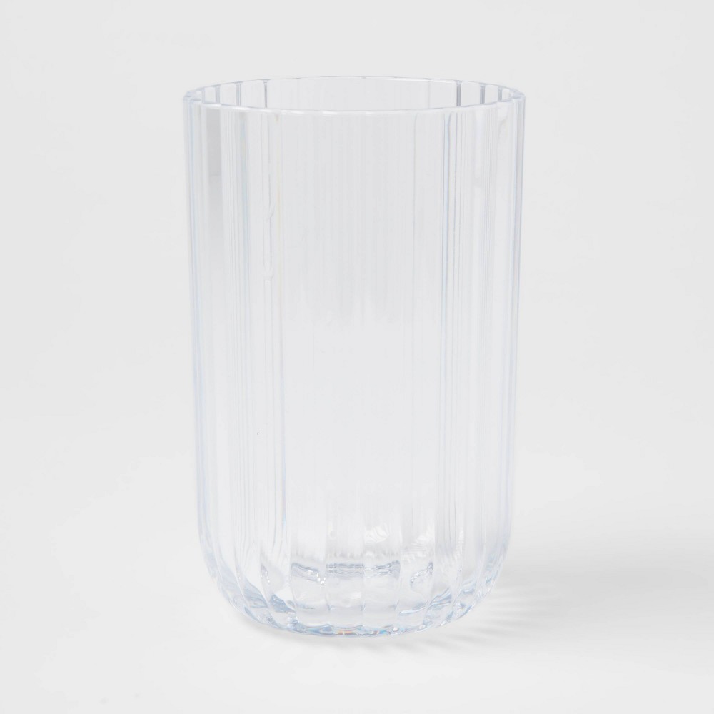 Photos - Glass 16oz Plastic Redington Tall Tumbler - Threshold™