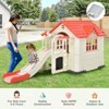 Infans Outdoor Play house and Slide Set for Kids w/ 7 PCS Toy Set & Waterproof Cover - 2 of 4