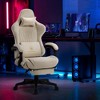 GTPLAYER ACE-Pro Gaming Chair with Footrest, Dual Bluetooth 5.1 Speakers PVC Leather Recliner - 2 of 4
