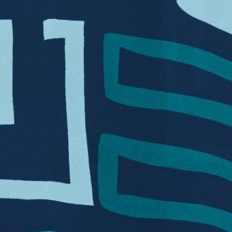 navy teal geo